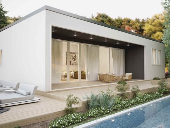 Casa prefabricada de madera